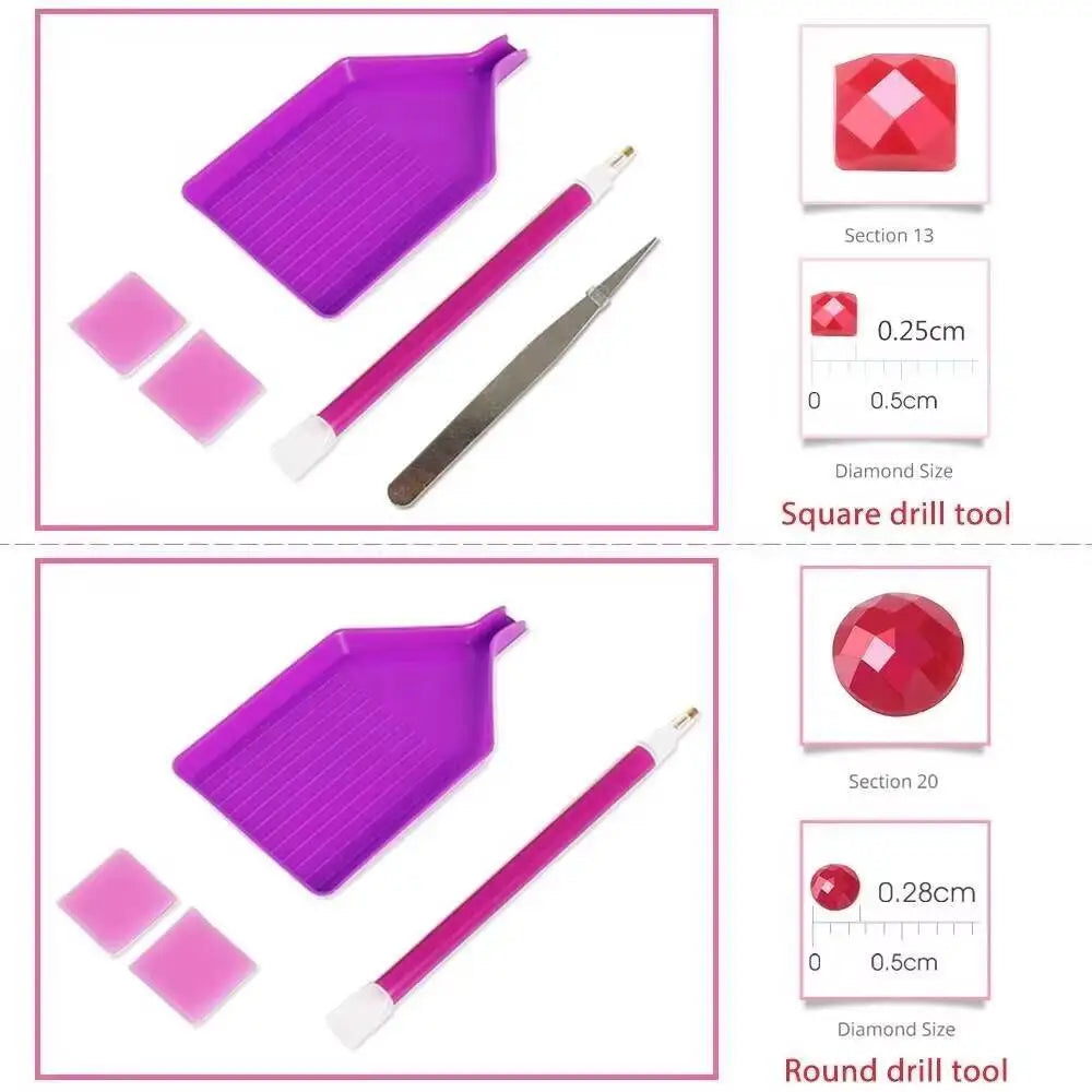 Pintura de diamantes con forma de taza de café navideña, recién llegadas 2025, mosaico de diamantes.